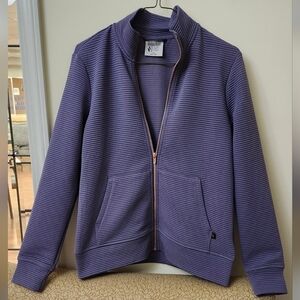 Skechers Hoodless Hoodie womens Go Walk Jacket Womens‎ Size Xs Purple